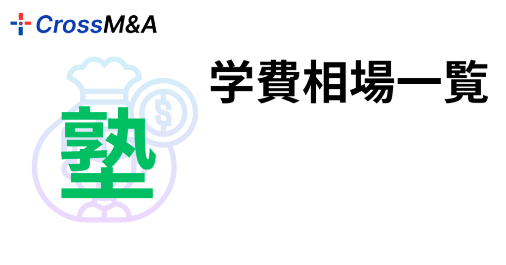 塾 学費相場一覧